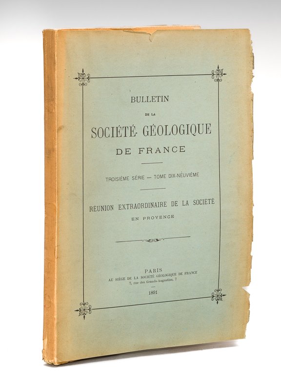 Réunion extraordinaire de la Société en Provence du 27 Septembre …