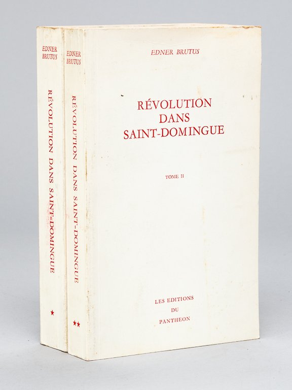 Révolution dans Saint-Domingue (2 Tomes - Complet) [ Livre dédicacé …