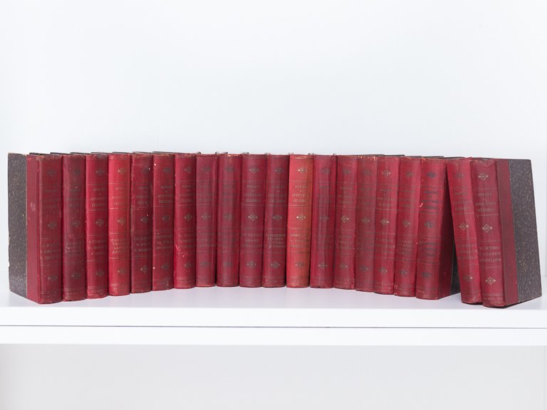 Romans et aventures célèbres , édition illustrée ( 20 vol., …