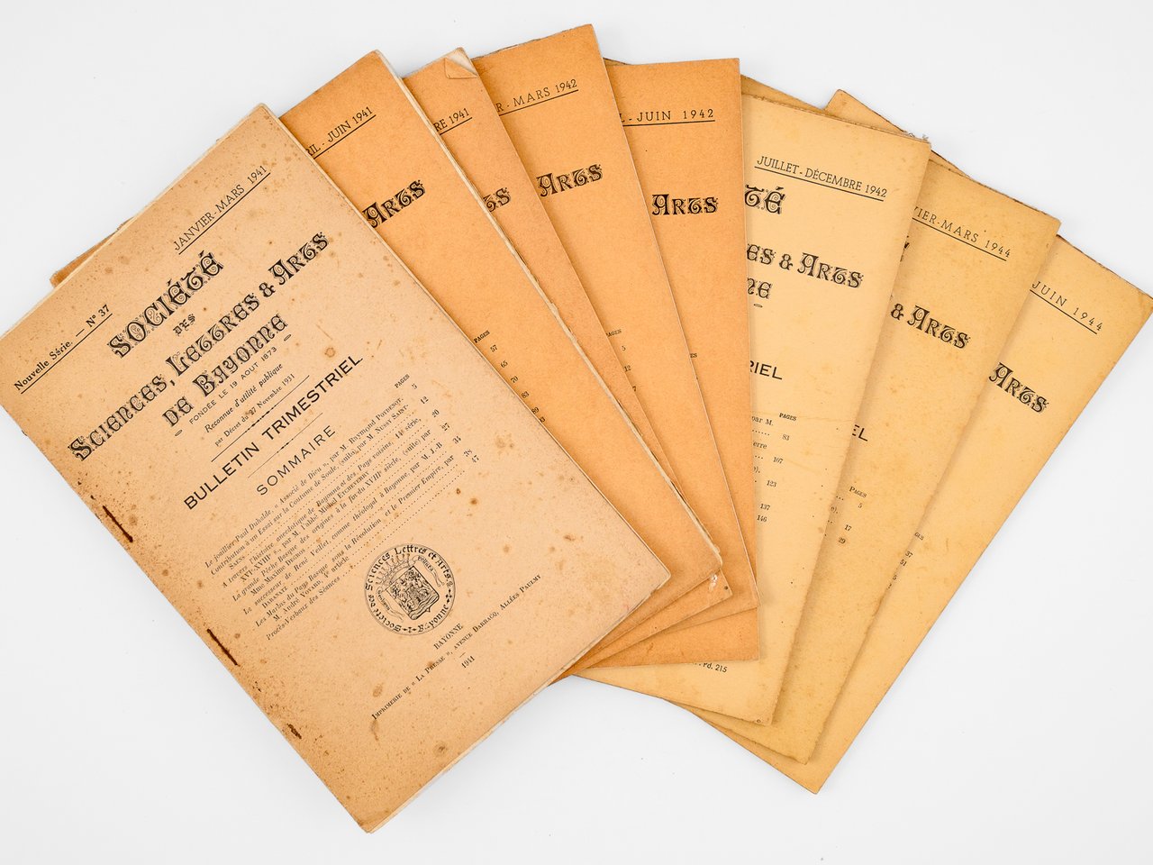 Société des Sciences, Lettres & Arts de Bayonne - Bulletin … | Immagine principale