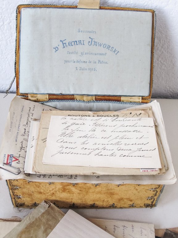 Souvenirs d'Henri Jaworski (né le 26 mars 1887), tombé glorieusement …