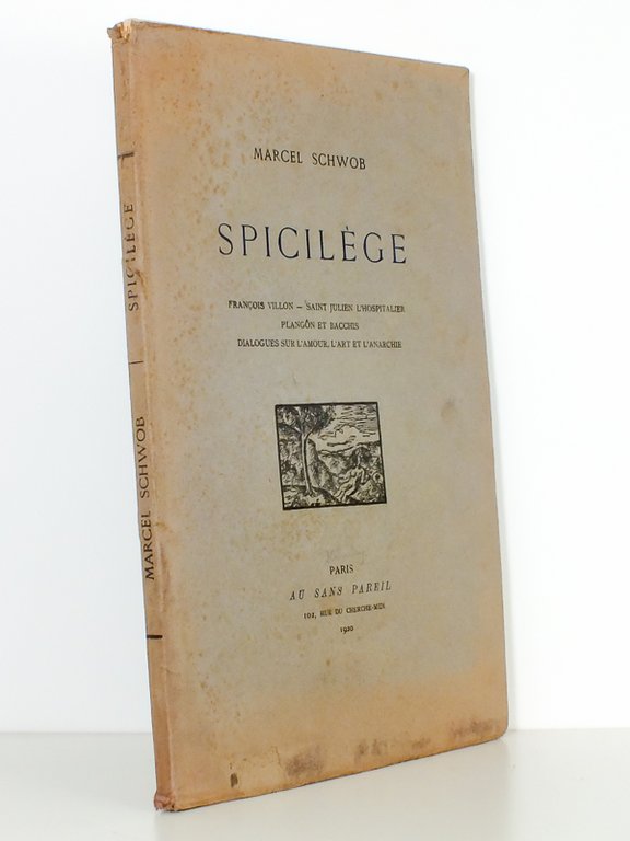 Spicilège [ François Villon, Robert Louis Stevenson, George Meredith, Plangon …