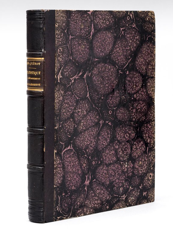 Statistique du Département de la Charente, dédiée à S.A.R. Monseigneur …