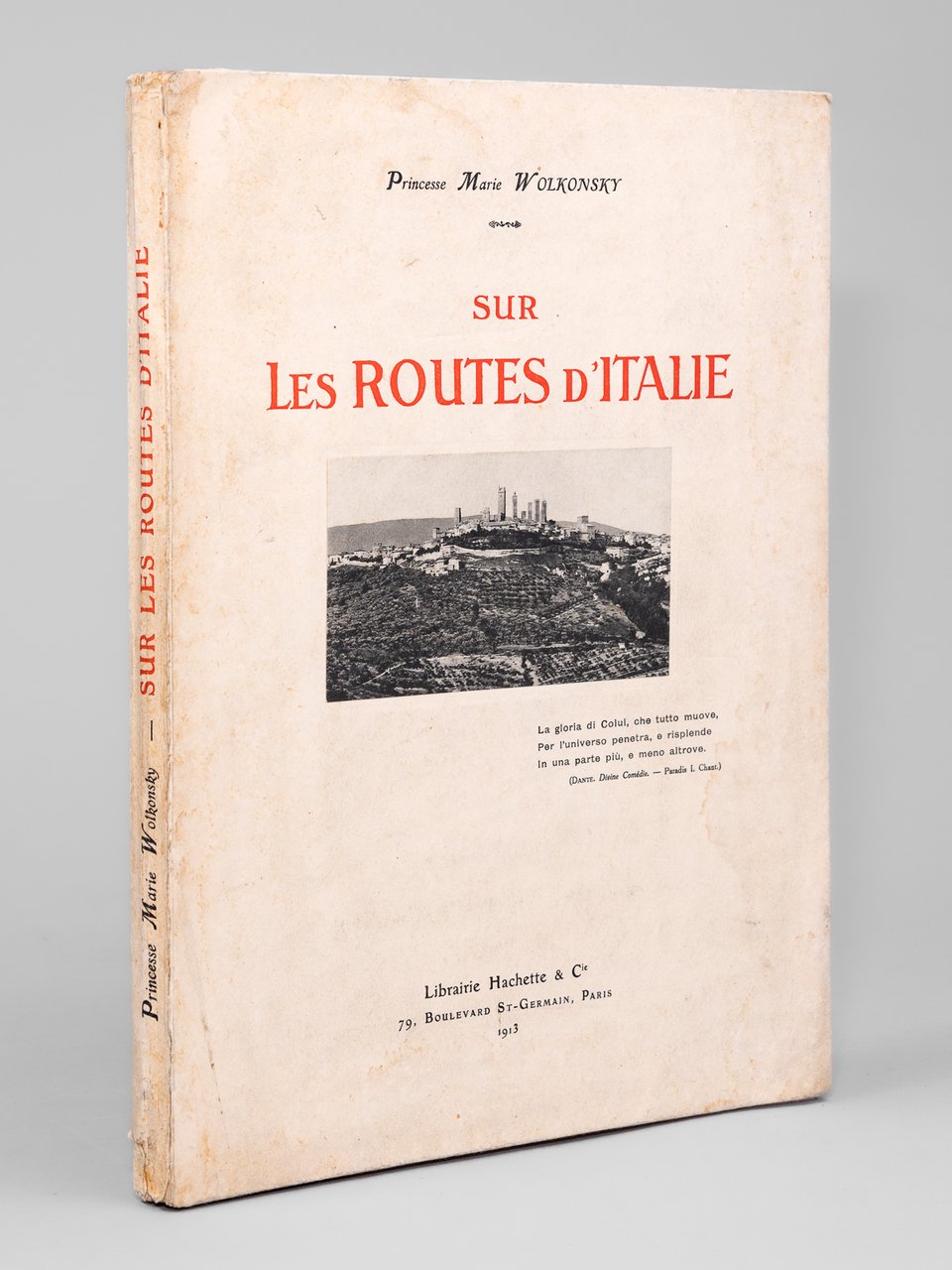 Sur les Routes d'Italie [ Edition originale - Livre dédicacé …