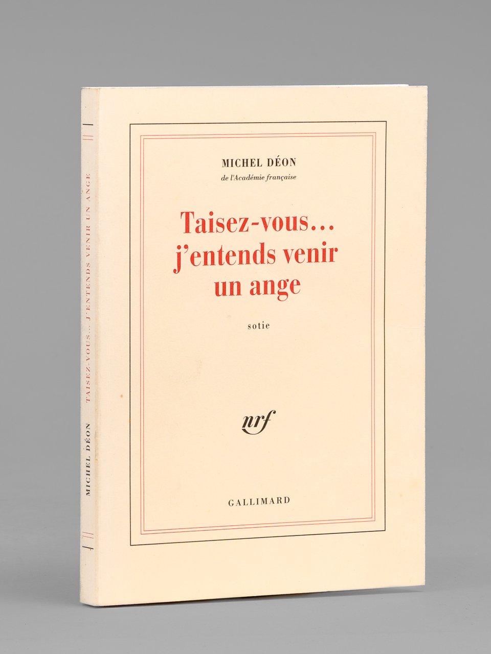 Taisez-vous. J'entends venir un ange. Sotie [ Livre dédicacé par … | Immagine principale