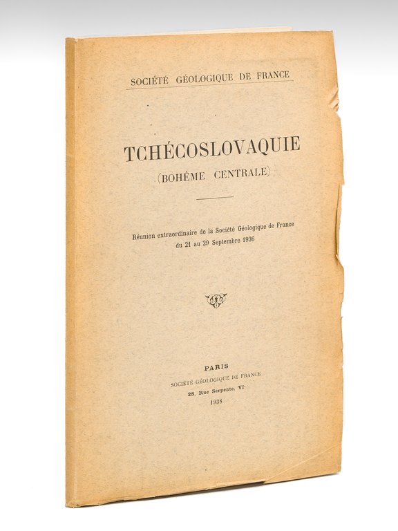 Tchécoslovaquie (Bohême Centrale). Réunion extraordinaire de la Société Géologique de …