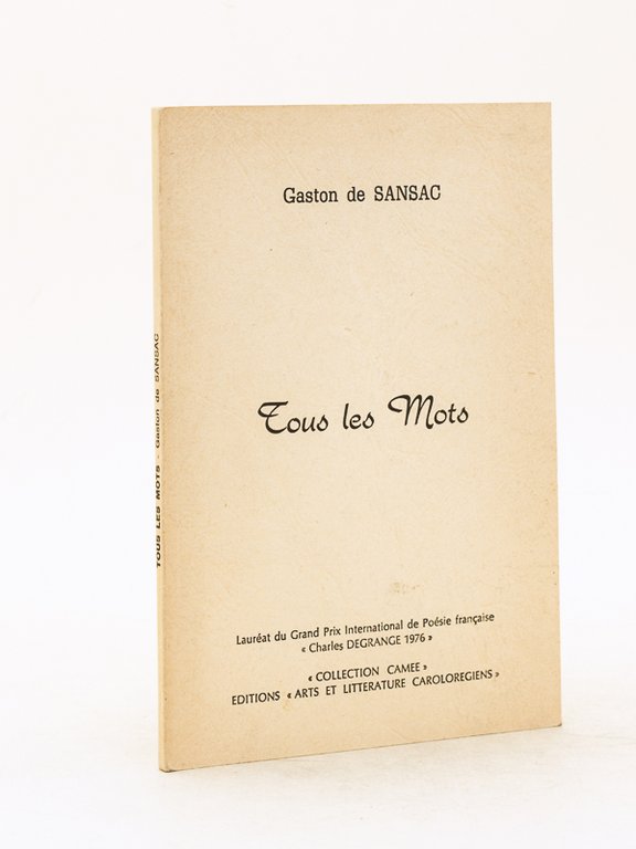 Tous les Mots [ Edition originale - Livre dédicacé par …