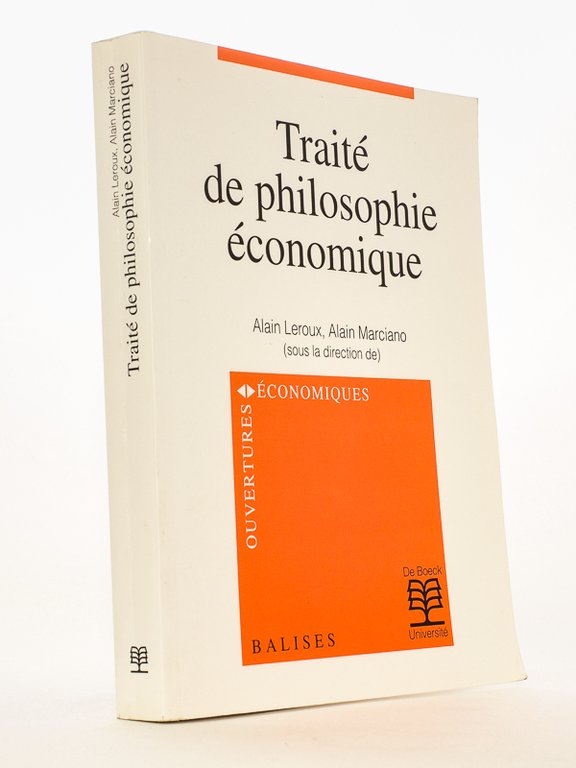 Traité de philosophie économique
