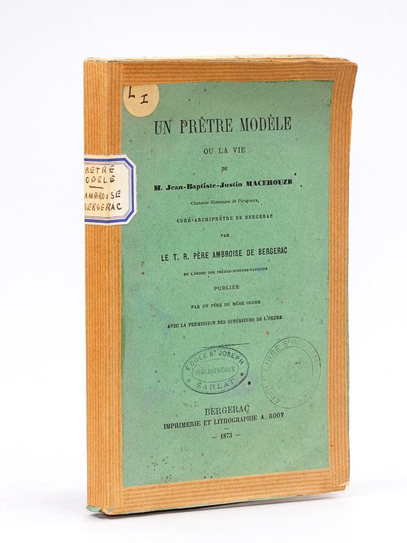 Un Prêtre modèle ou La Vie de M. Jean-Baptiste-Justin Macerouze, … | Immagine Gallery 2