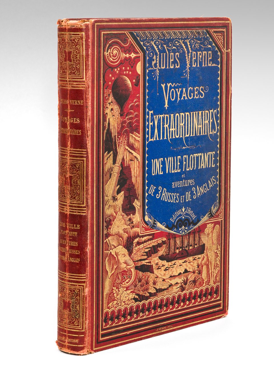 Une ville flottante. Les forceurs de Blocus - Aventures de … | Immagine principale