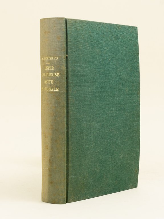 Unité religieuse, unité nationale [ Livre dédicacé par l'auteur ] | Immagine Gallery 2