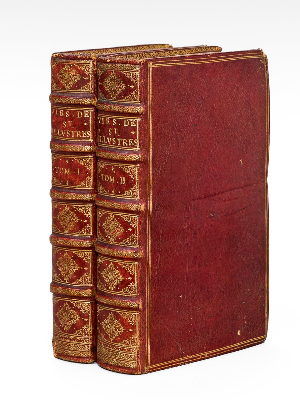 Vies de Plusieurs Saints illustres de divers Siècles (2 Tomes …