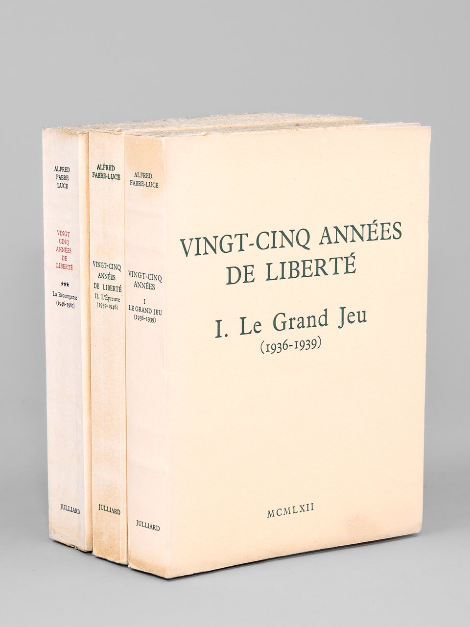 Vingt-cinq années de liberté ( 3 tomes - complet ) … | Immagine principale