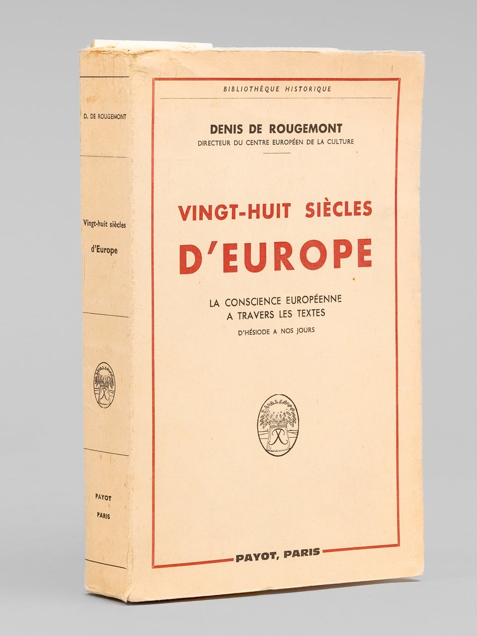 Vingt-Huit Siècles d'Europe. La conscience européenne à travers les textes … | Immagine principale