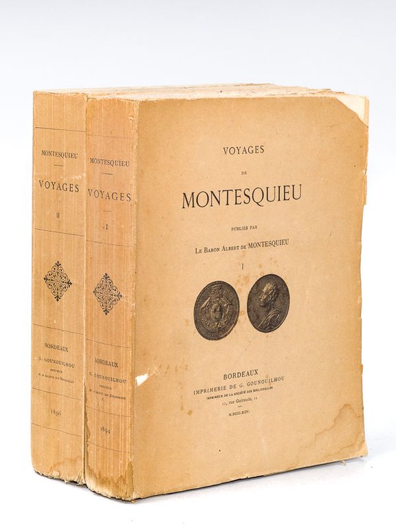 Voyages de Montesquieu (2 Tomes - Complet)
