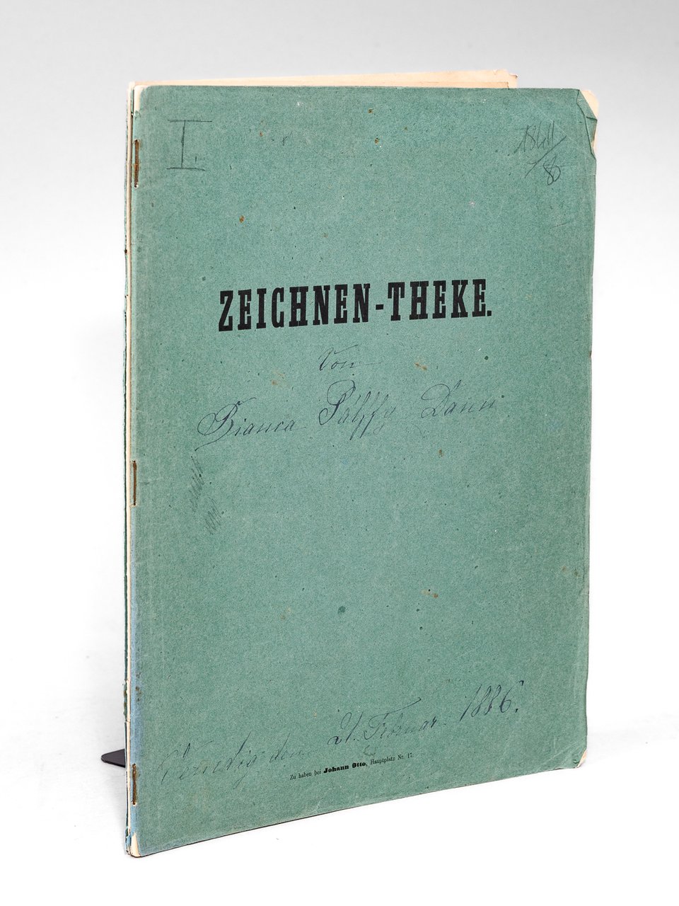 Zeichnen-Theke von Bianca Palffy-Daun. Venedig den 21 Februar 1886 [ … | Immagine principale