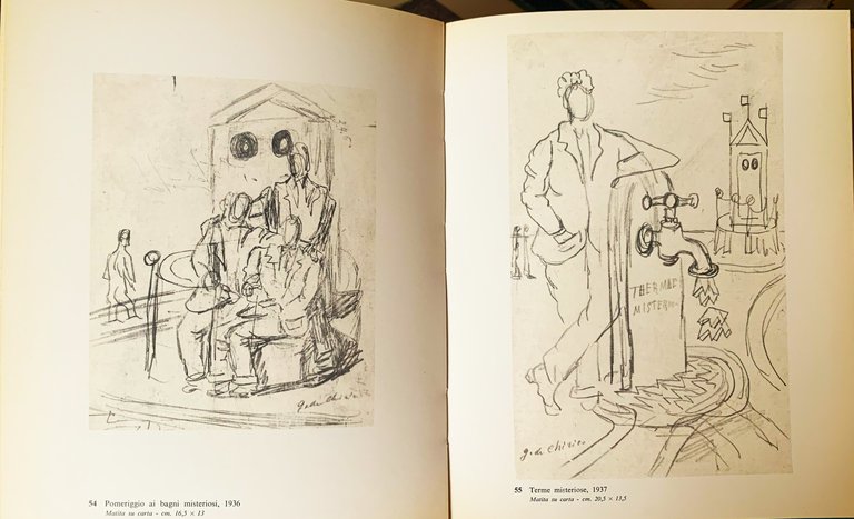 194 disegni di Giorgio de Chirico