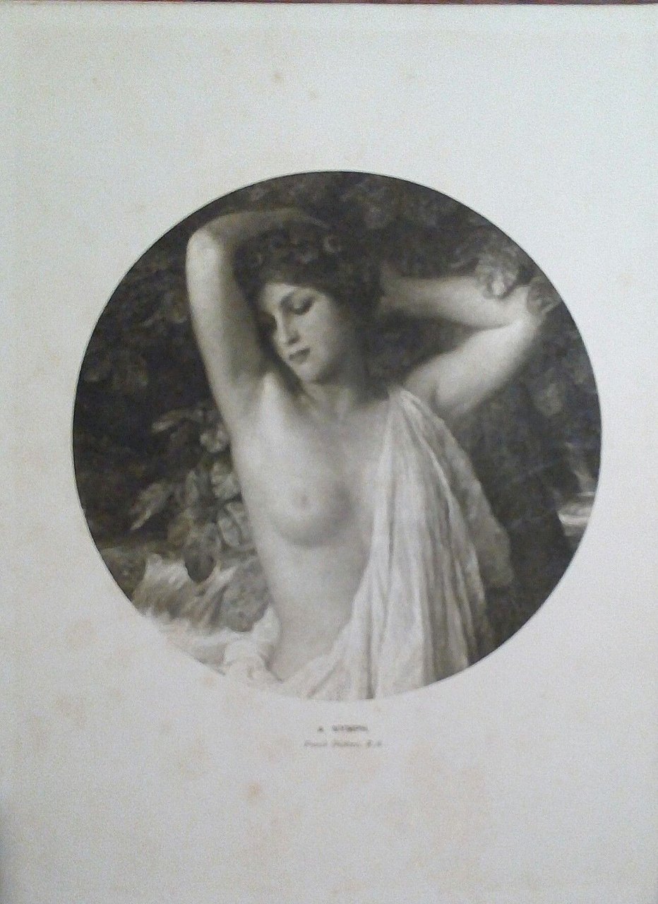 2 Fotogravure Frank Dicksee Royal Academy Pictures 1912