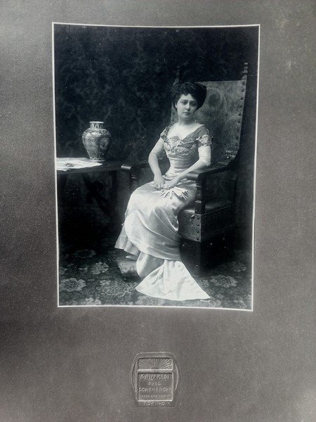 Fotografia di Giovanni Alifredi stampa al carbone Torino 1910 circa
