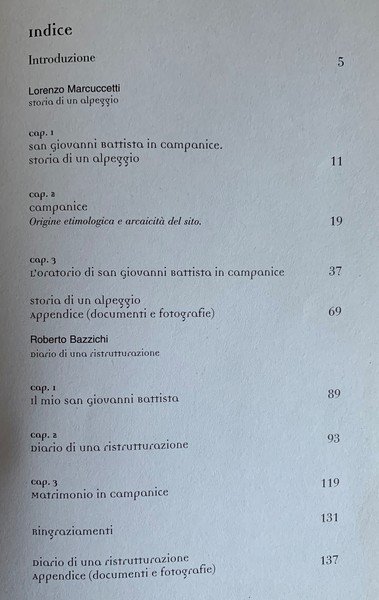 San Giovanni Battista in Campanice: storia di un alpeggio - …