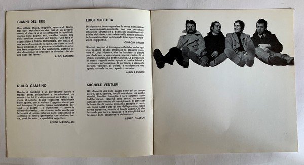 l'Atelier grafica moderna torino / GIANNI DEL BUE DUILIO GAMBINO …