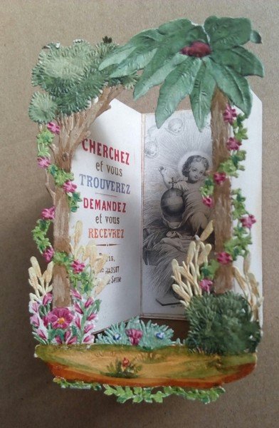 Culla di Natale del Bambino Gesù Souvenir 1859