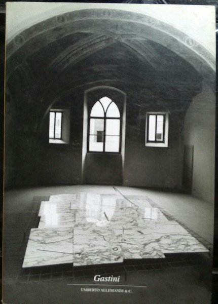 Marco Gastini " Scommessa " mostra Comune di Siena 1997