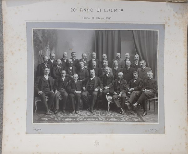 Ingrandimento ai sali d'argento - fotografo G.Assale Torino 1905