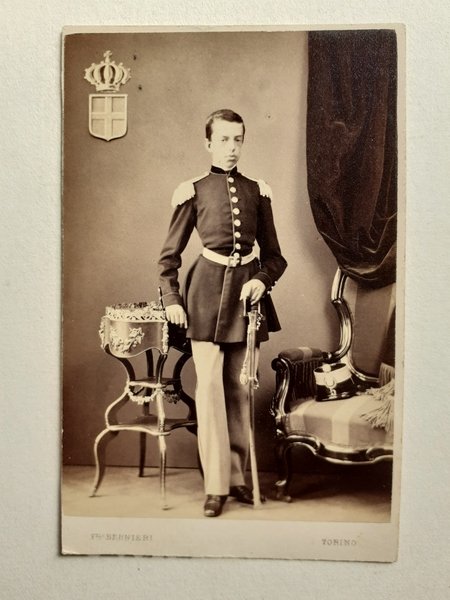 Amedeo di Savoia Duca d'Aosta Capitano del 5° Reggimento "Brigata …
