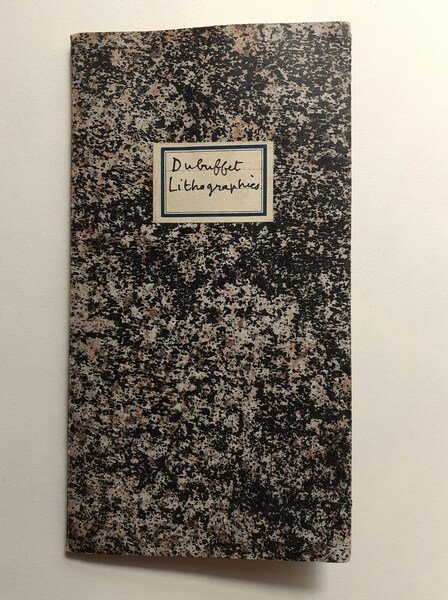 Jean Dubuffet Lithographies Série des Phénomènes Paris Berggruen 1960