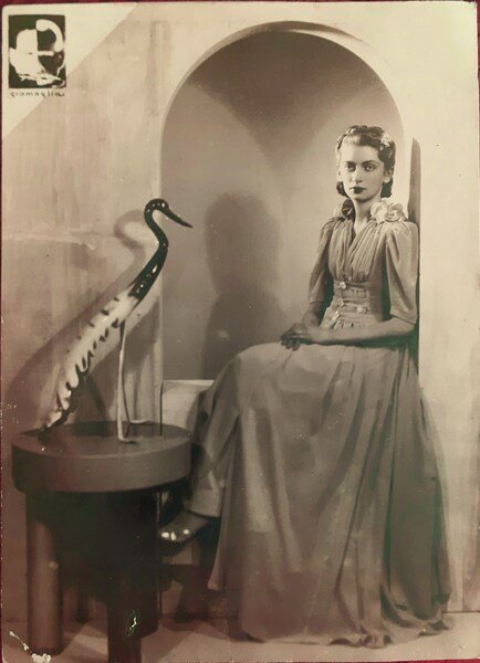 Fotografia ai sali d'argento fotografo Gramaglia Torino con dedica 1939