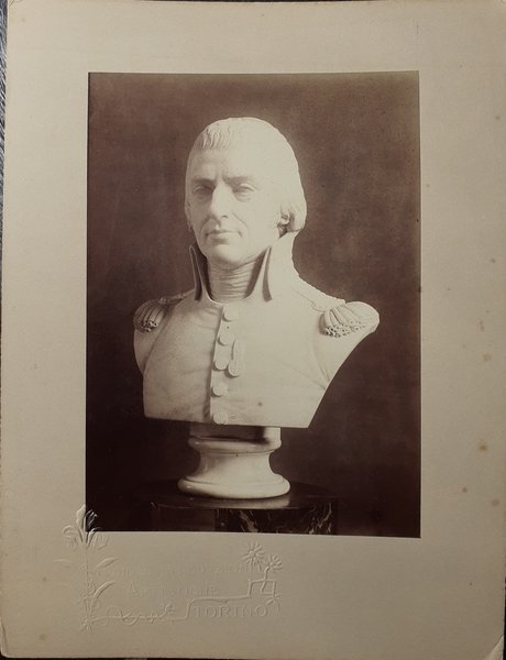 Albumina fotografo Edoardo di Sambuy busto di Taparèlli D' Azeglio …