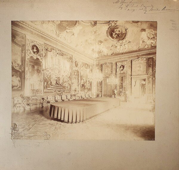 Albumina di Edoardo di Sambuy Torino Palazzo Reale 1890 circa