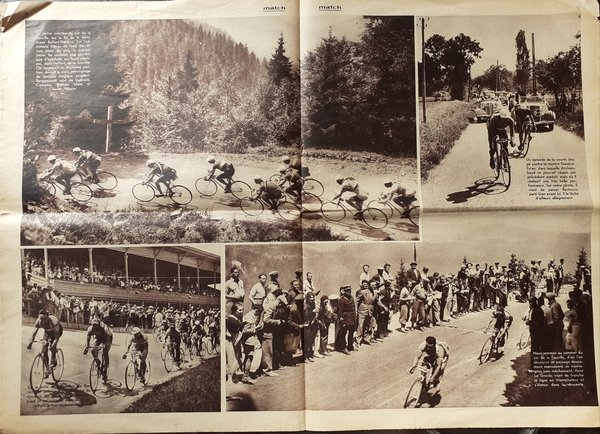 Rivista Match l'intran Tour de France luglio 1935