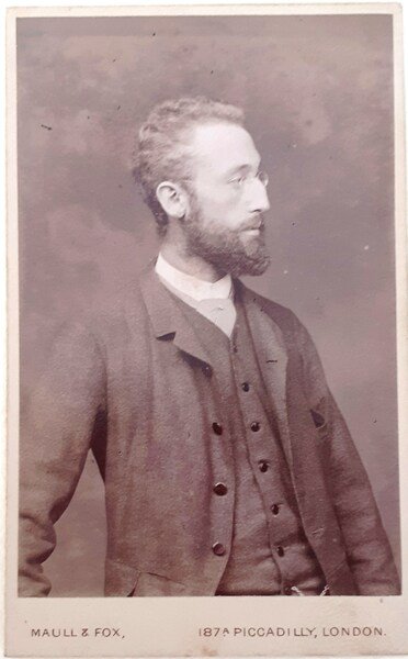 Federico Sacco geologo, paleontologo, e micologo italiano CDV del 1890 …