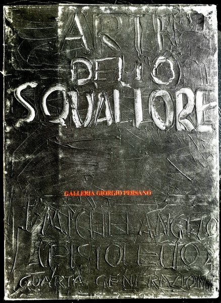 Pistoletto "Arte dello Squallore" Galleria Giorgio Persano Torino 1985