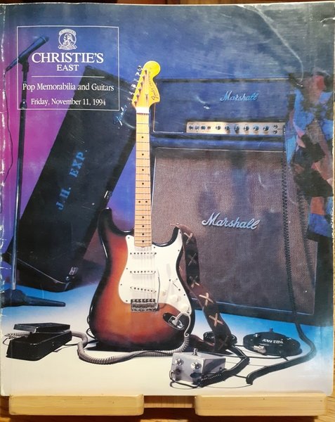 Christie's auction Pop memorabilia and guitars catalogo NY 1994