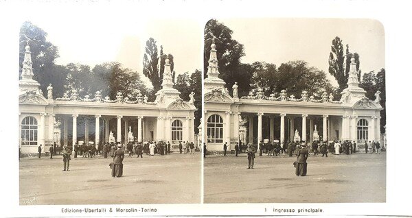 Esposizione Internazionale di Torino 1911 Ingresso Principale