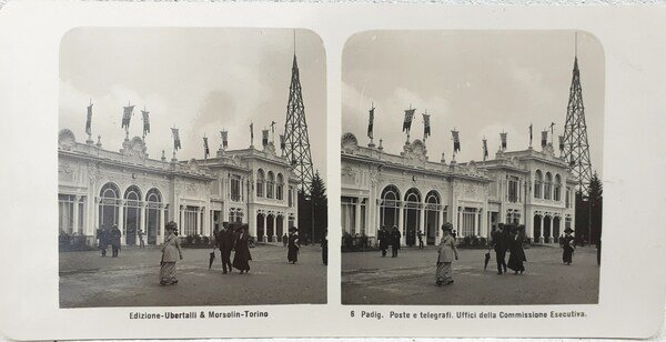 Esposizione Internazionale di Torino 1911 Padiglione Poste e telegrafi