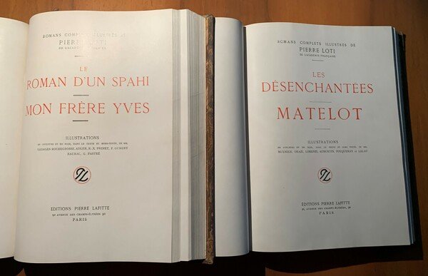 Romans completes illustrés de Pierre Loti de l'Académie française. Vol. …