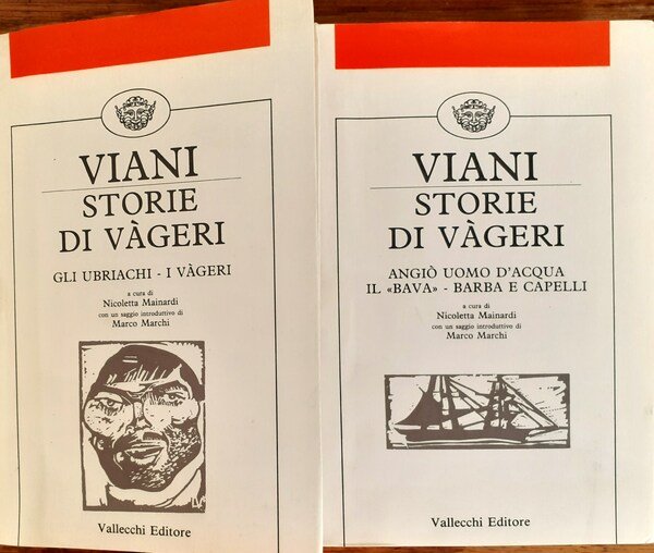 Viani "Storie di Vàgeri" due volumi 1988
