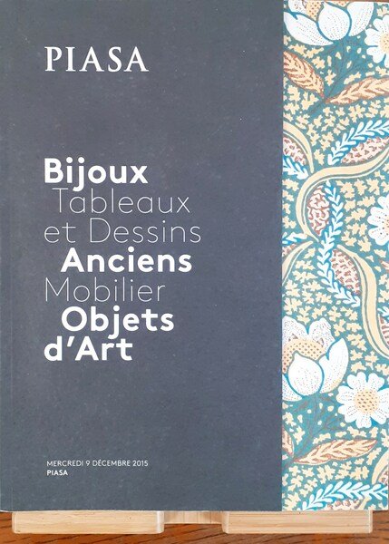 Piasa Auction Bijou, Dessin, Mobilier, Abjets d'Art Paris 2015