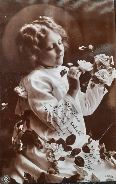 Cartolina Oranotypie A.G. Steglitz spedita nel 1905