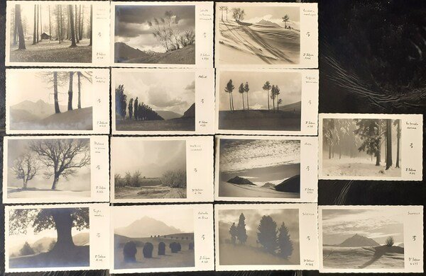 Quattodici cartoline fotografiche di Adalbert Defner anni '30 ca.