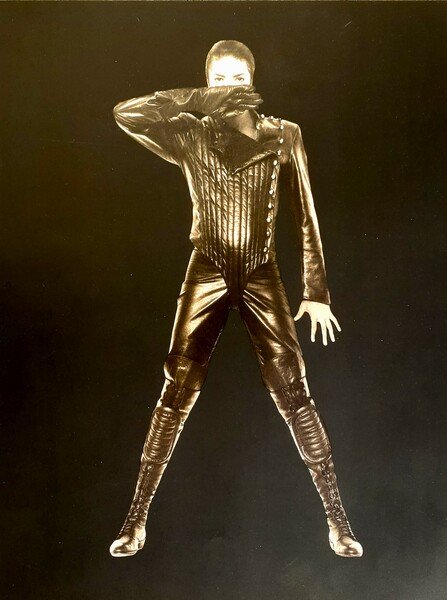 Michael Jackson fotoincisione da foto di Herb Ritts 1991
