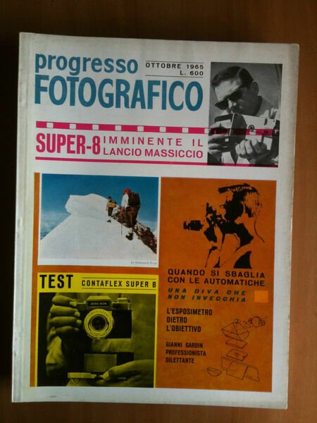 progresso FOTOGRAFICO Anno 72 n° 10 Ottobre 1965