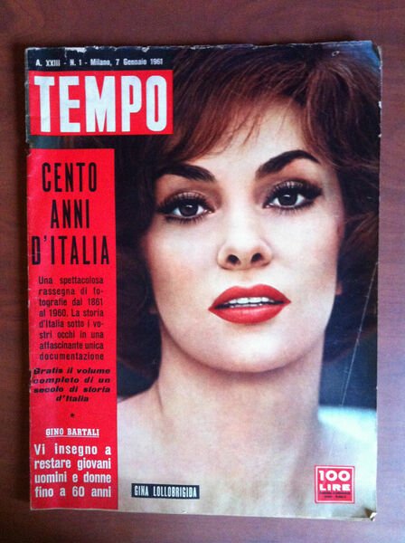 TEMPO Anno XXIII n° 1 Milano 7 Gennaio 1961 Cover: …