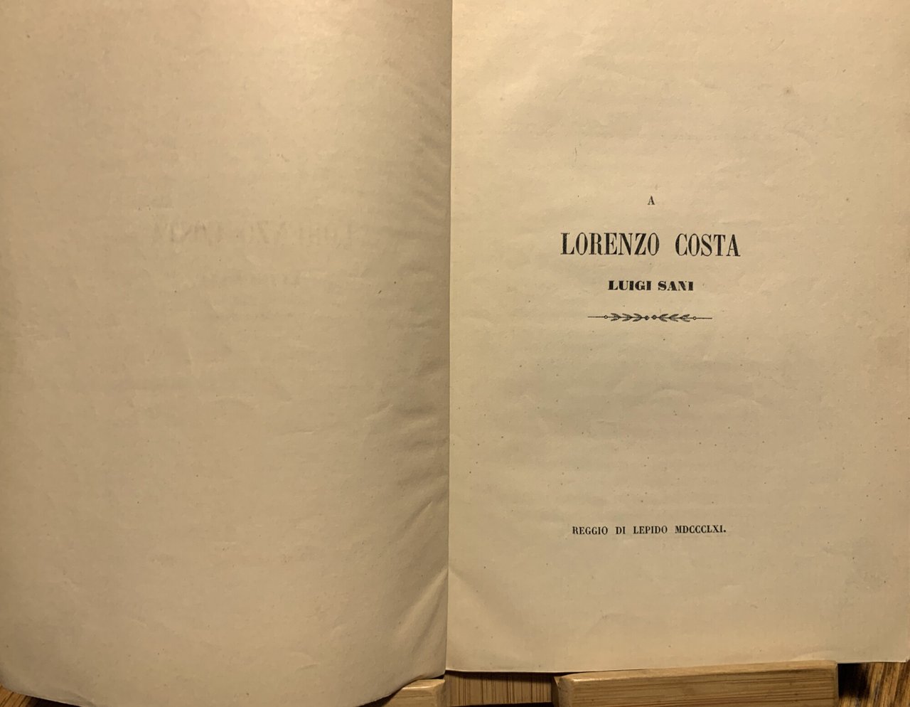 A Lorenzo Costa | Immagine principale