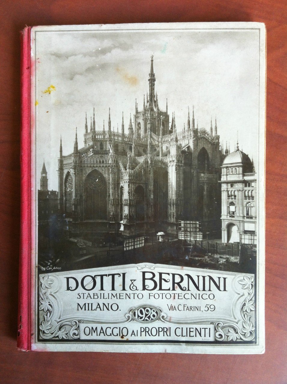 Agenda della massaia 1928 Dotti &amp; Bernini Milano - E19519