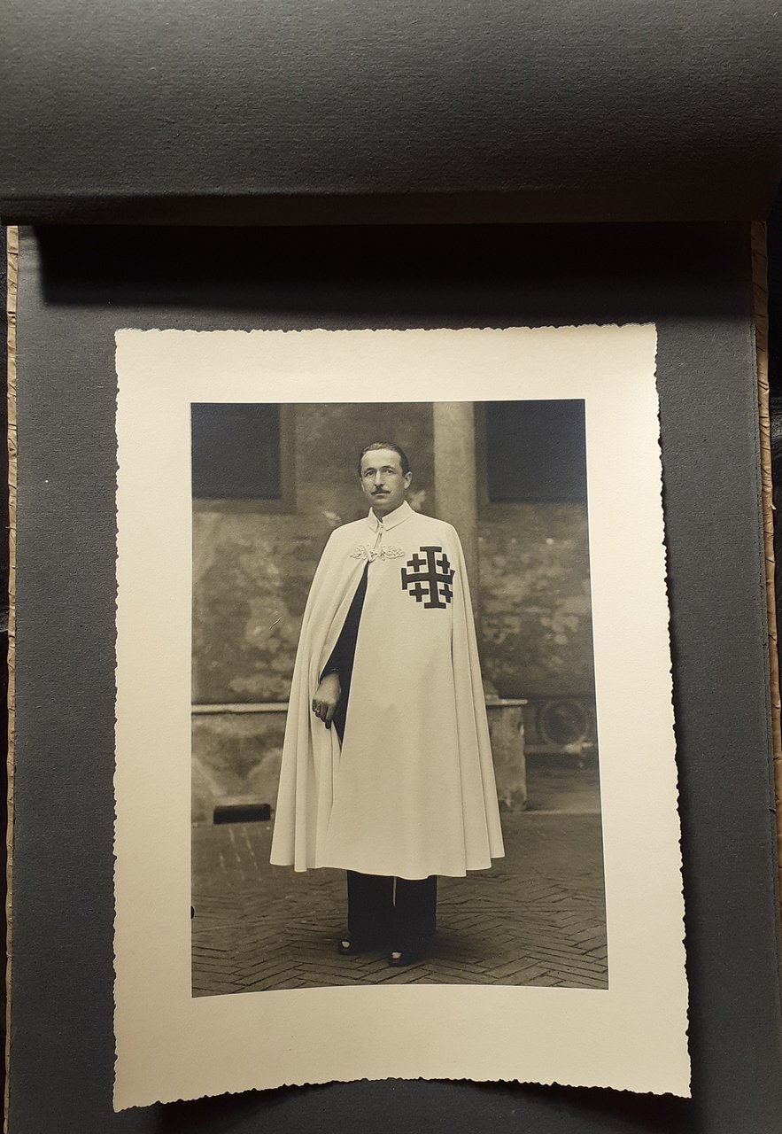 Album anni '30 fotografie Ordine Equestre del S.Sepolcro di Gerusalemme
